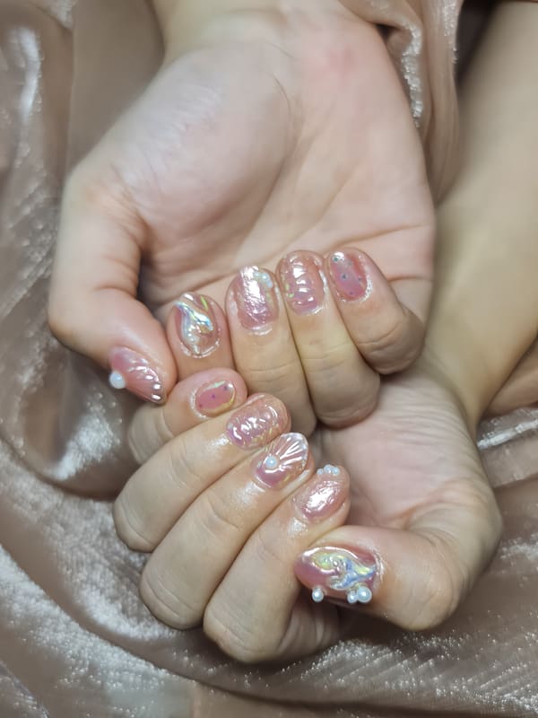 Mẫu nail thiết kế tại The LA Nail